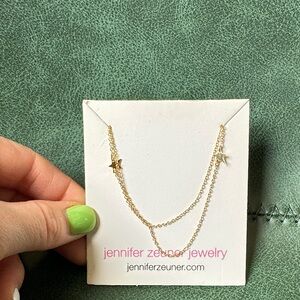 Jennifer Zeuner jewelry double star necklace